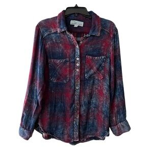 Vintage Havana Soft Plaid Flannel Size Small